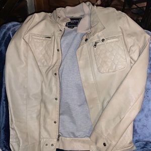 Faux leather jacket